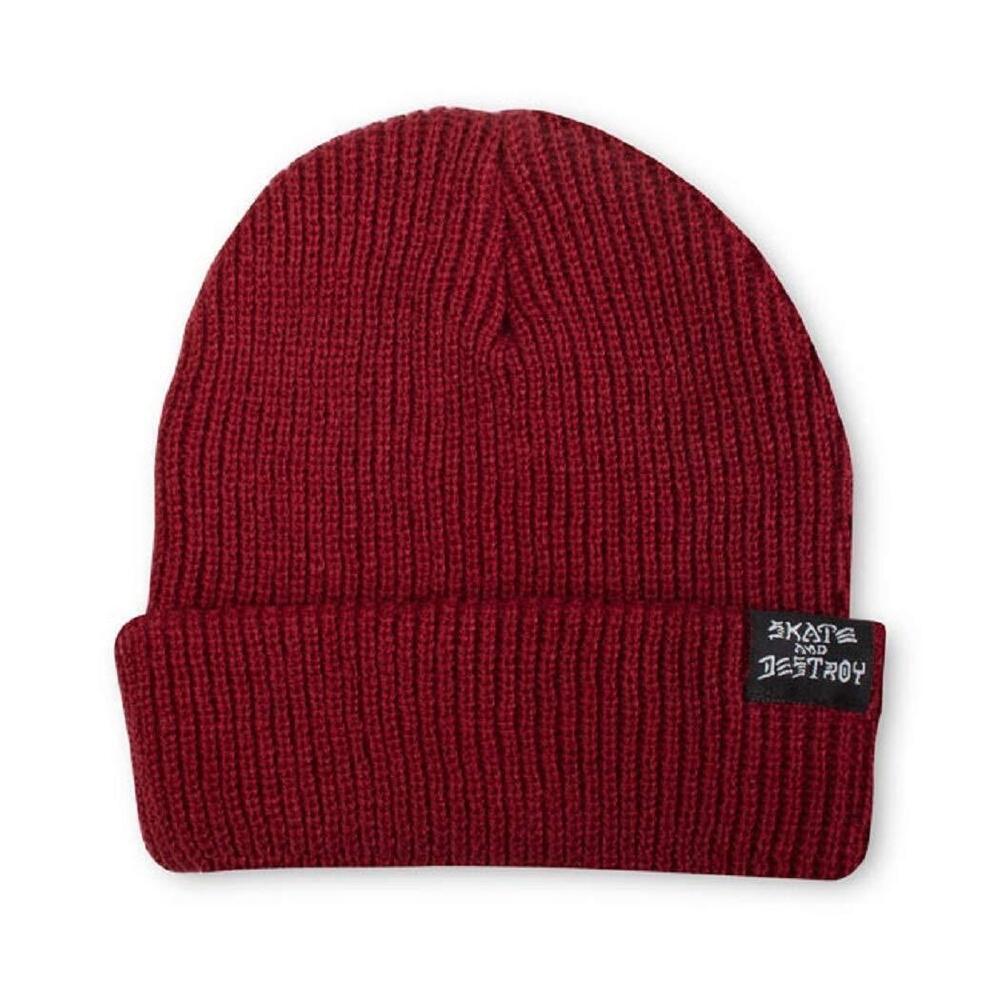 7006 SADSkate Goat B Beanie One Size Maroon